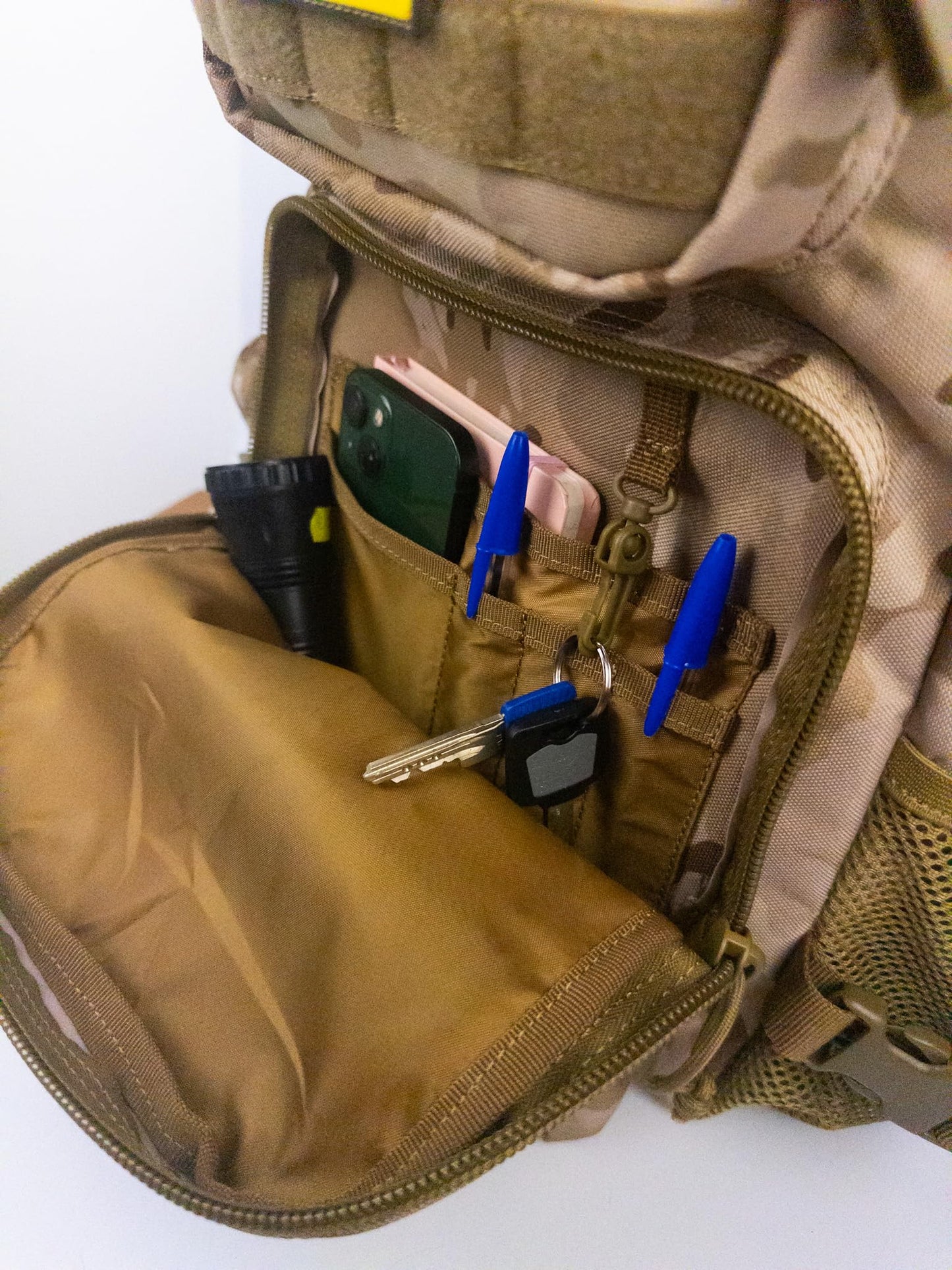 BARRERA warriors-Tactical Backpack .-Military Backpack-Tactical Backpack For Men-Molle Backpack-Tactical Laptop Backpack (MULTICAM CAMO, Medium)