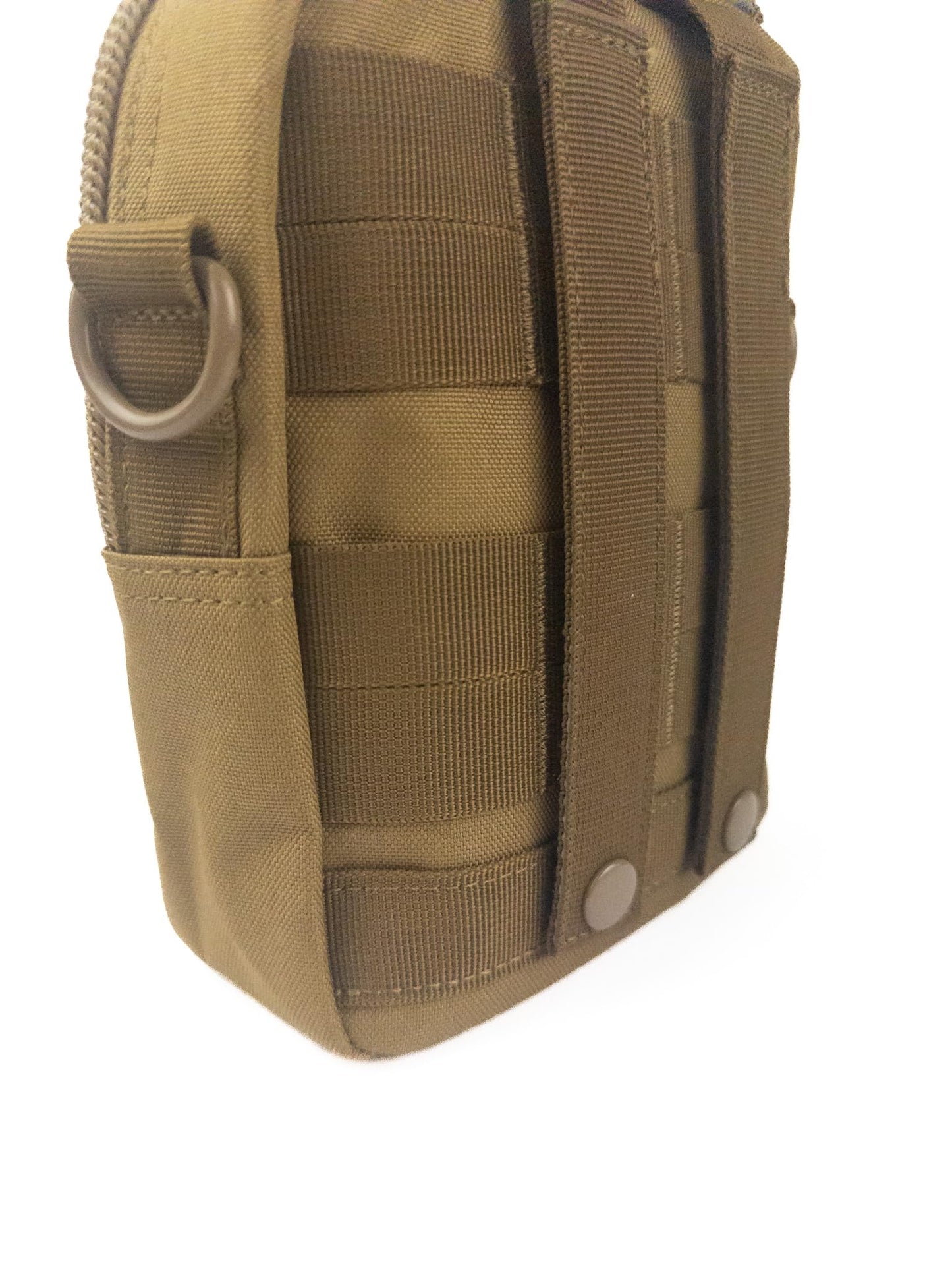 BARRERA warriors- Mini Crossbody bag for men, Handbag Adjustable Bag, Sling bag for men, tactical molle pouch (COYOTE BROWN, Small)