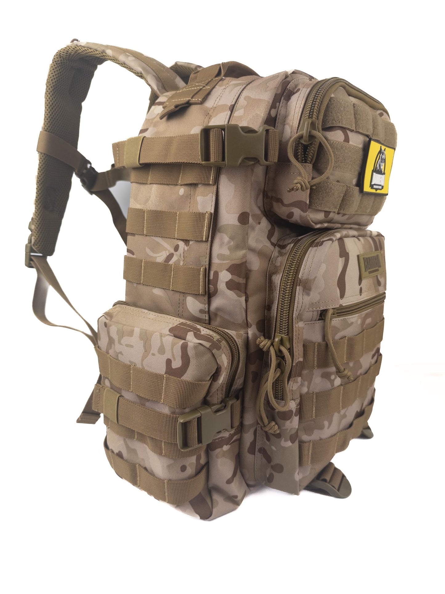 BARRERA warriors-Tactical Backpack .-Military Backpack-Tactical Backpack For Men-Molle Backpack-Tactical Laptop Backpack (MULTICAM CAMO, Medium)