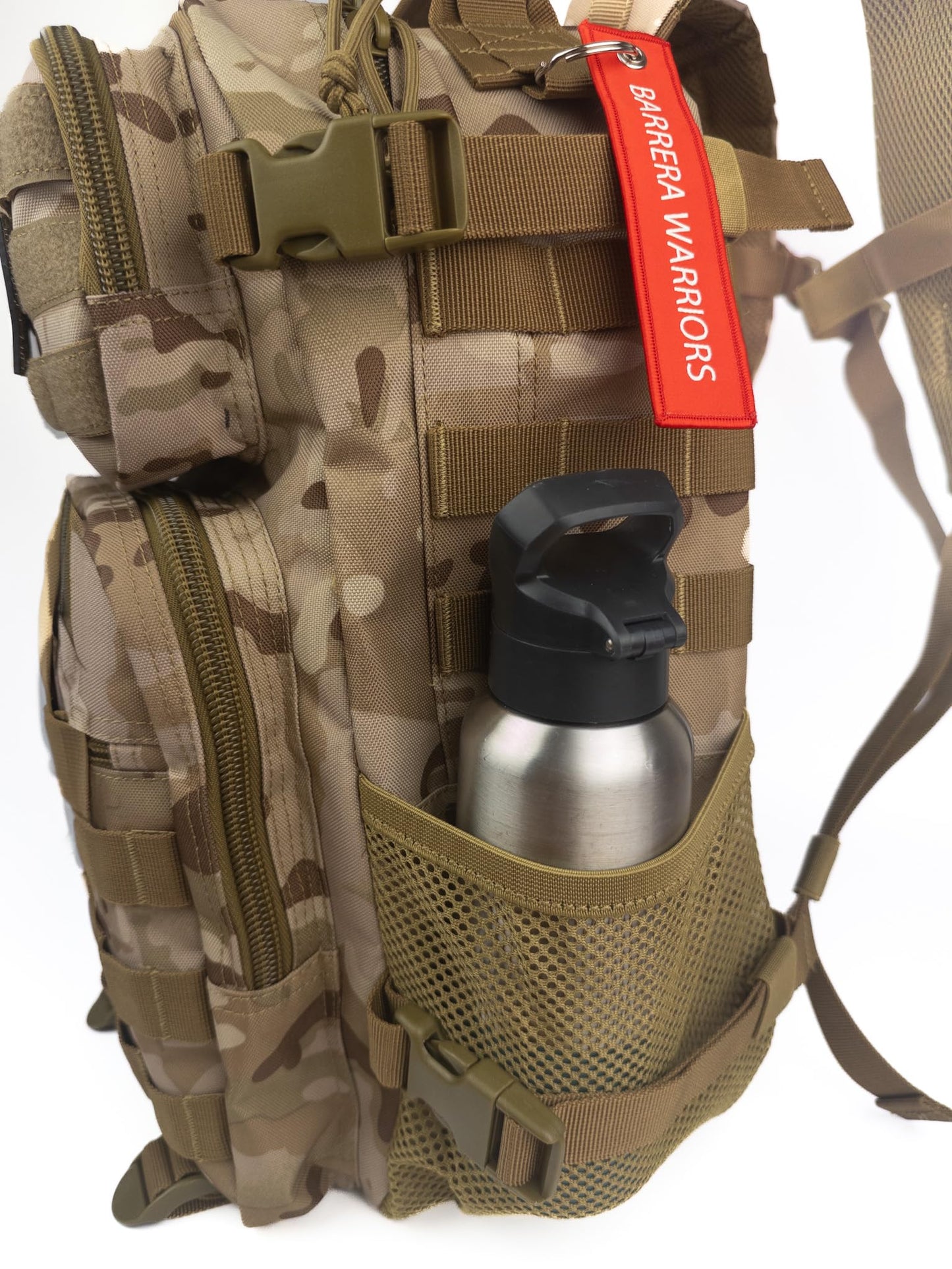 BARRERA warriors-Tactical Backpack .-Military Backpack-Tactical Backpack For Men-Molle Backpack-Tactical Laptop Backpack (MULTICAM CAMO, Medium)
